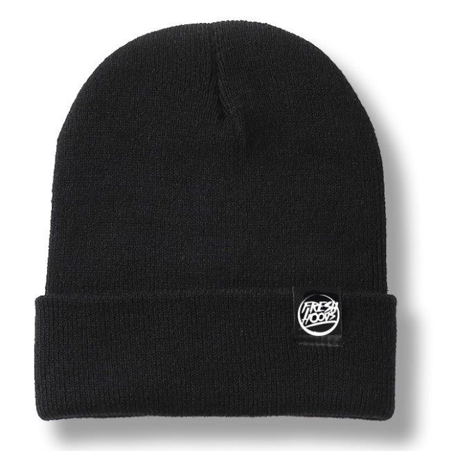 FH Black Cuffed Beanie