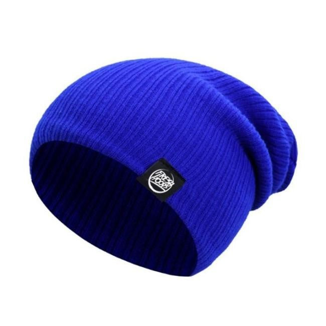 FH Royal Blue Cuffless Beanie