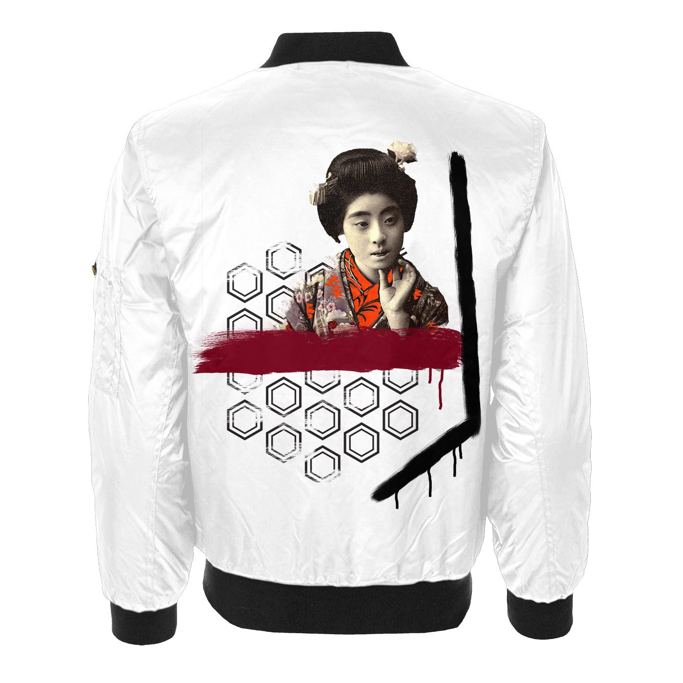 Real Geisha Bomber Jacket