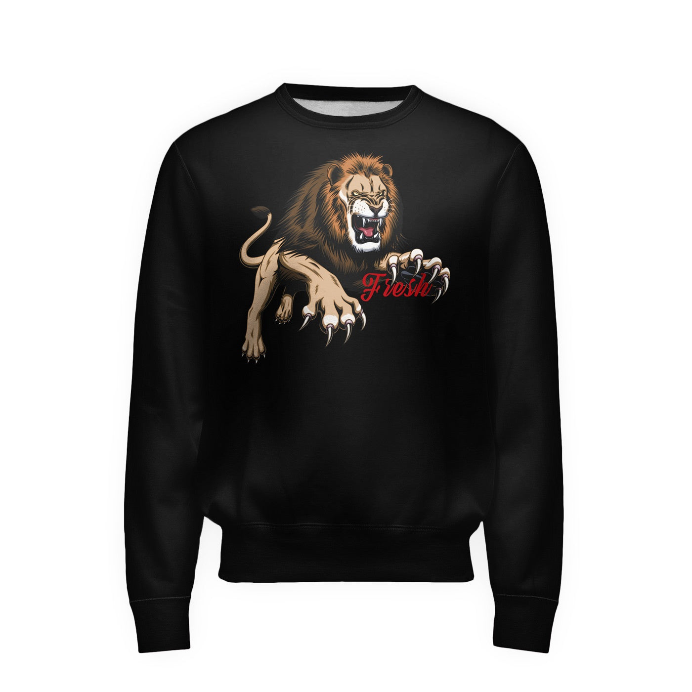 Givenchy lion outlet print sweatshirt