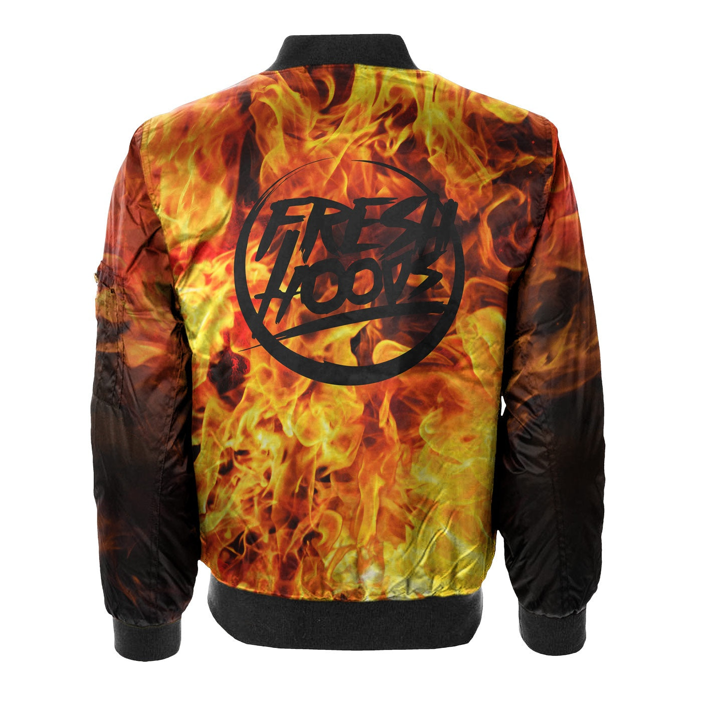 Fresh Flames Bomber Jacket