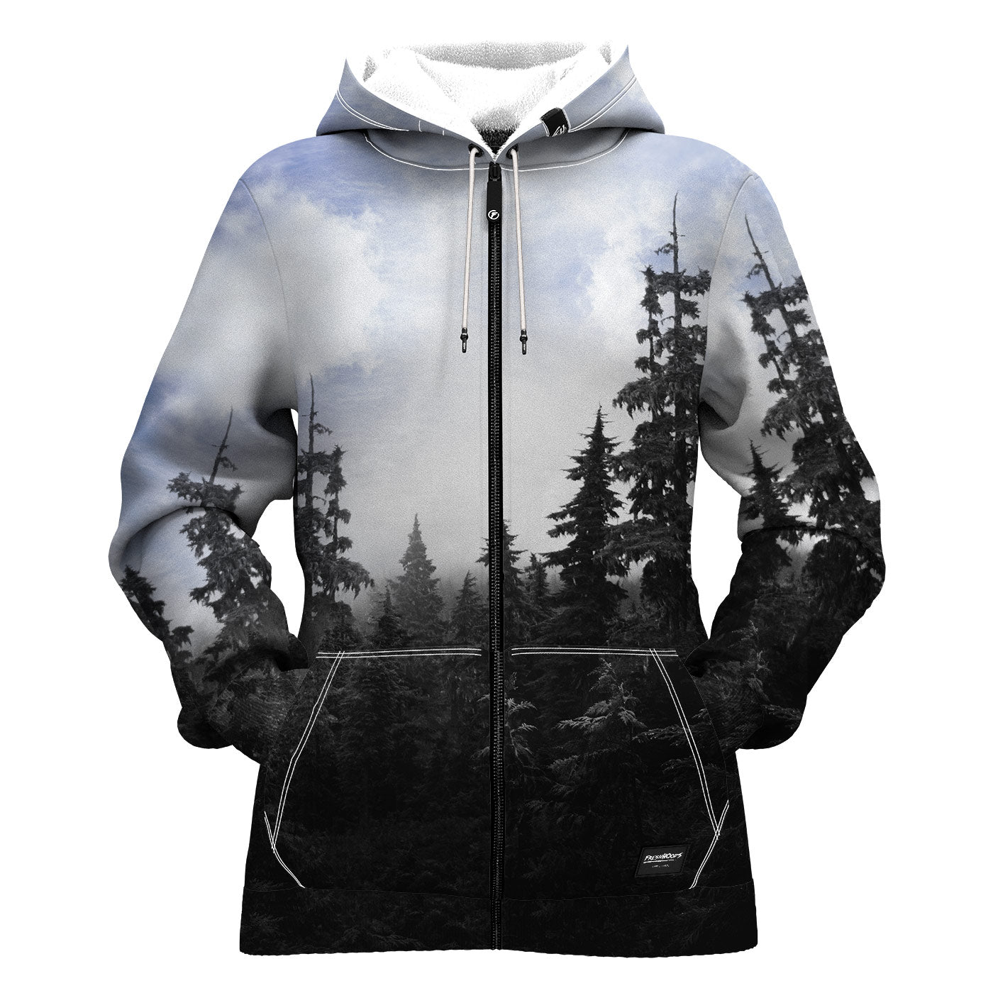 Chilly Morning Women Zip Up Hoodie