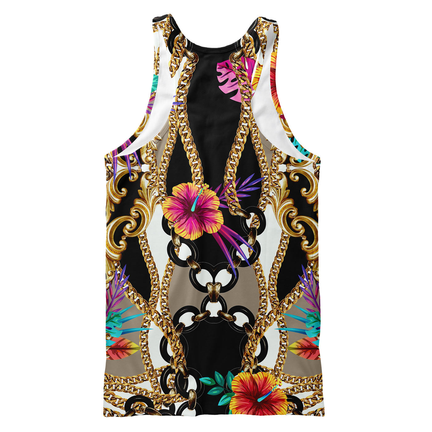 Neon Baroque Tank Top