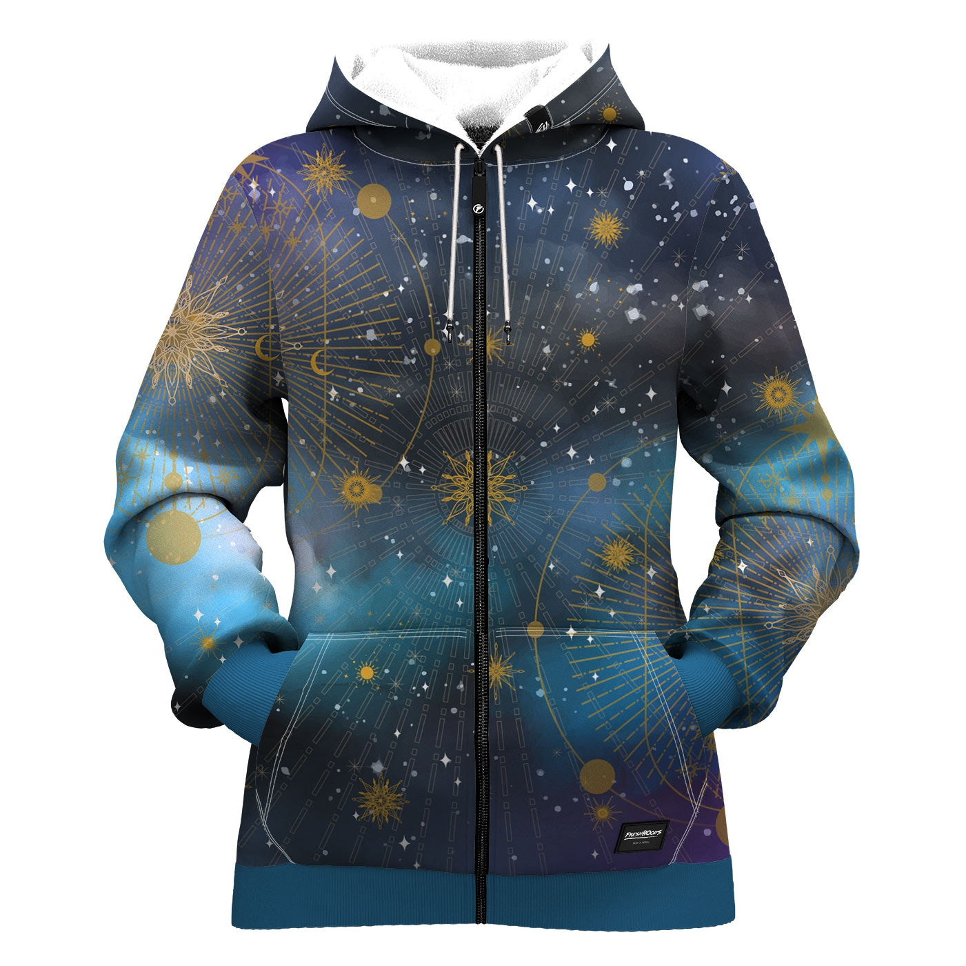 Morning Star Women Zip Up Hoodie