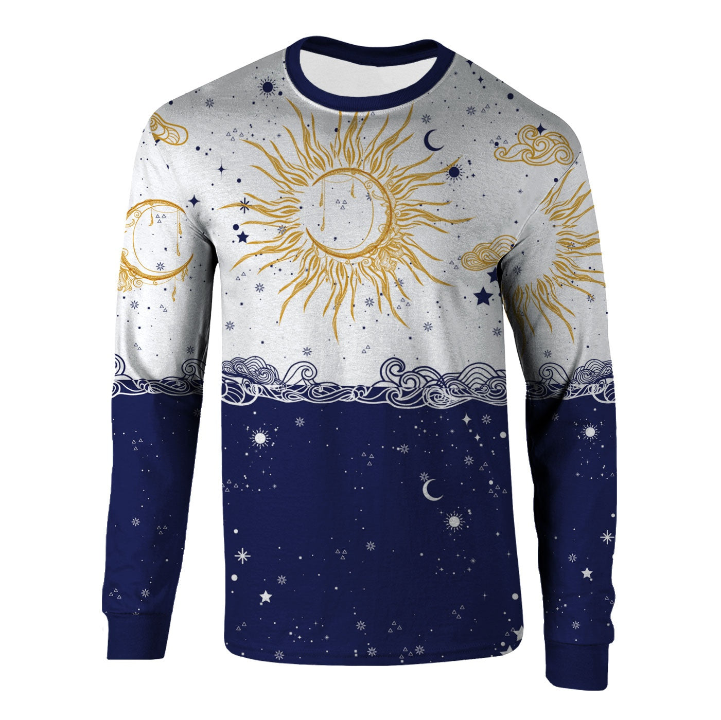 Sun and Moon Long Sleeve Shirt