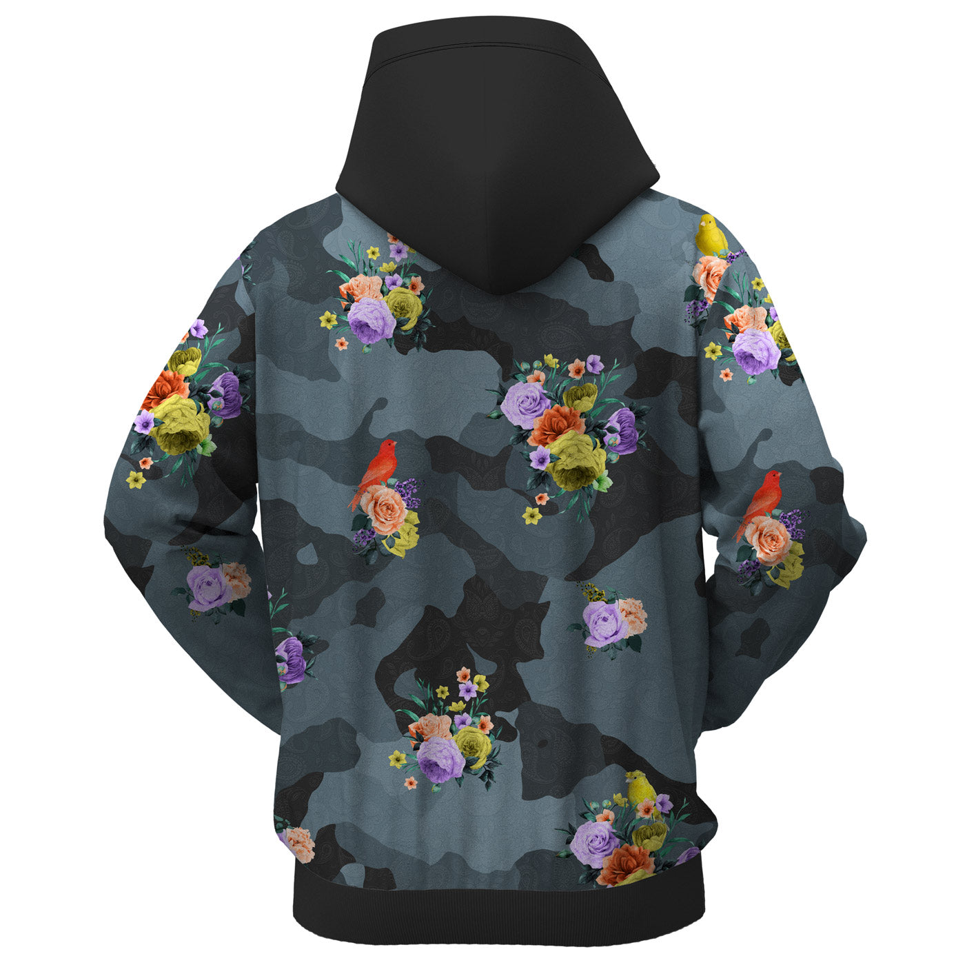 Camo Flower Hoodie