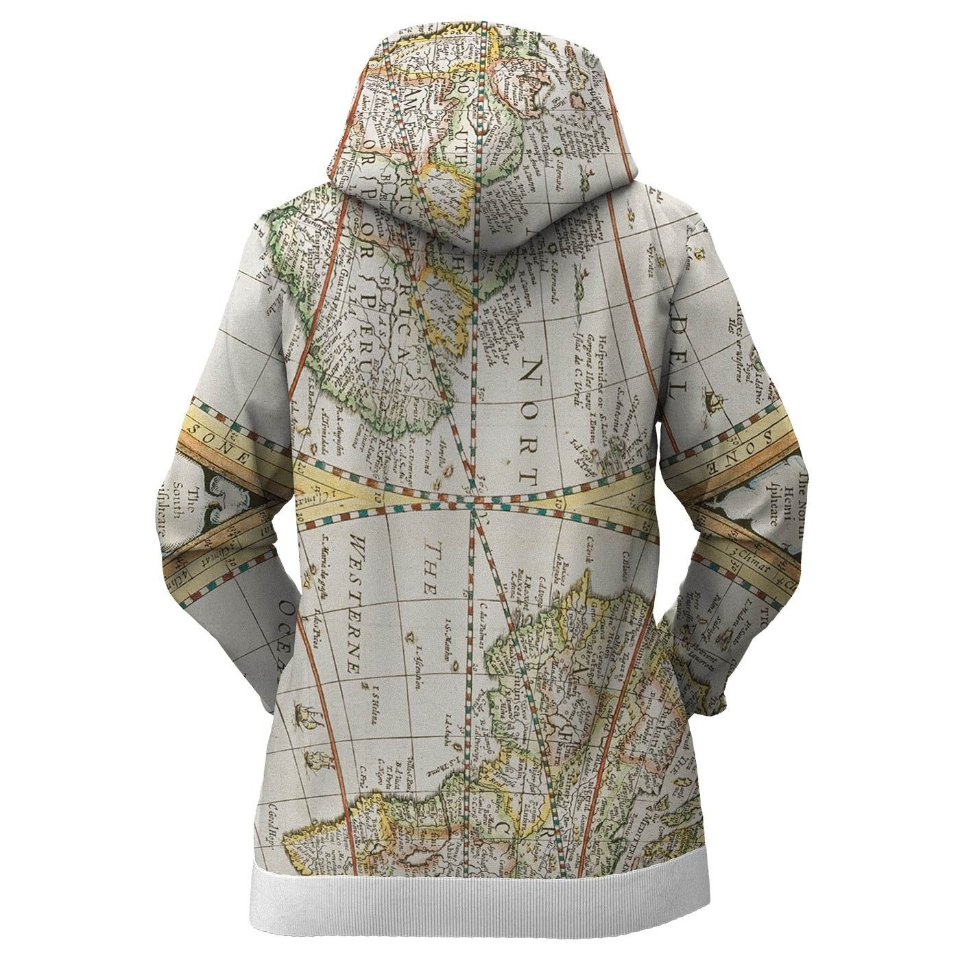 Map Women Hoodie