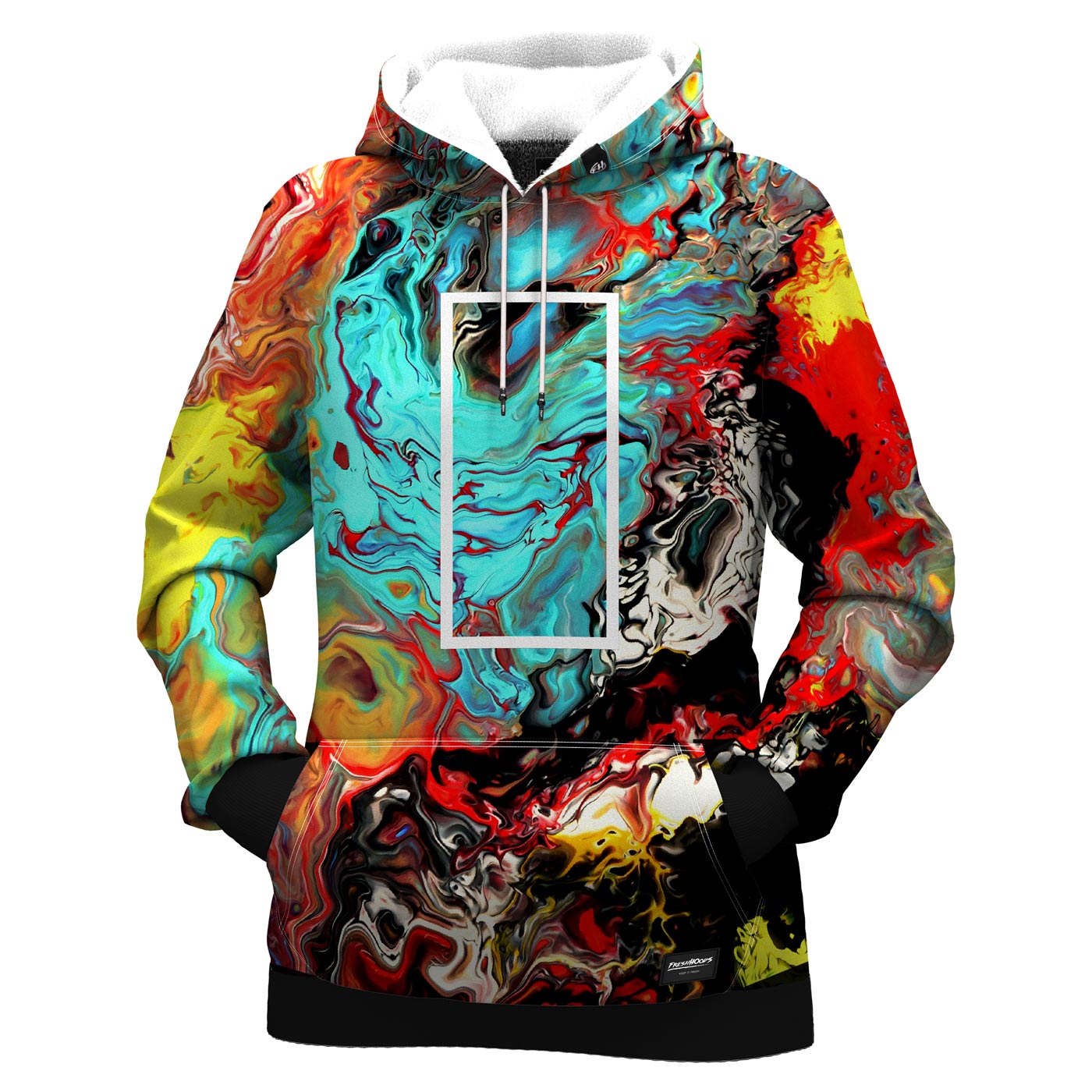 Painted shop woman hoodie