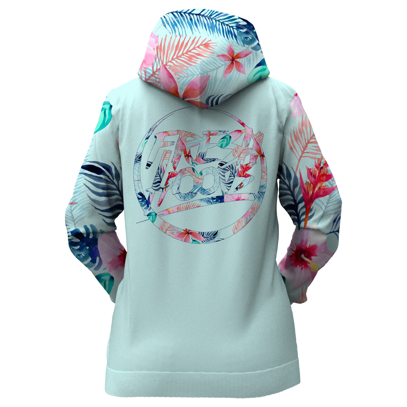 Paradise On Earth Women Zip Up Hoodie