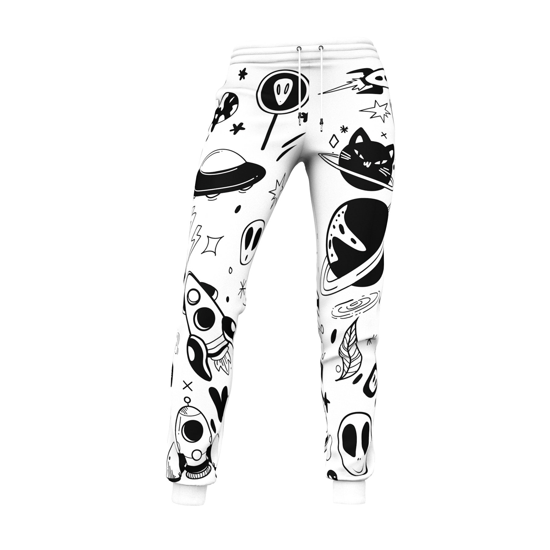 Space Doodles Women Sweatpants