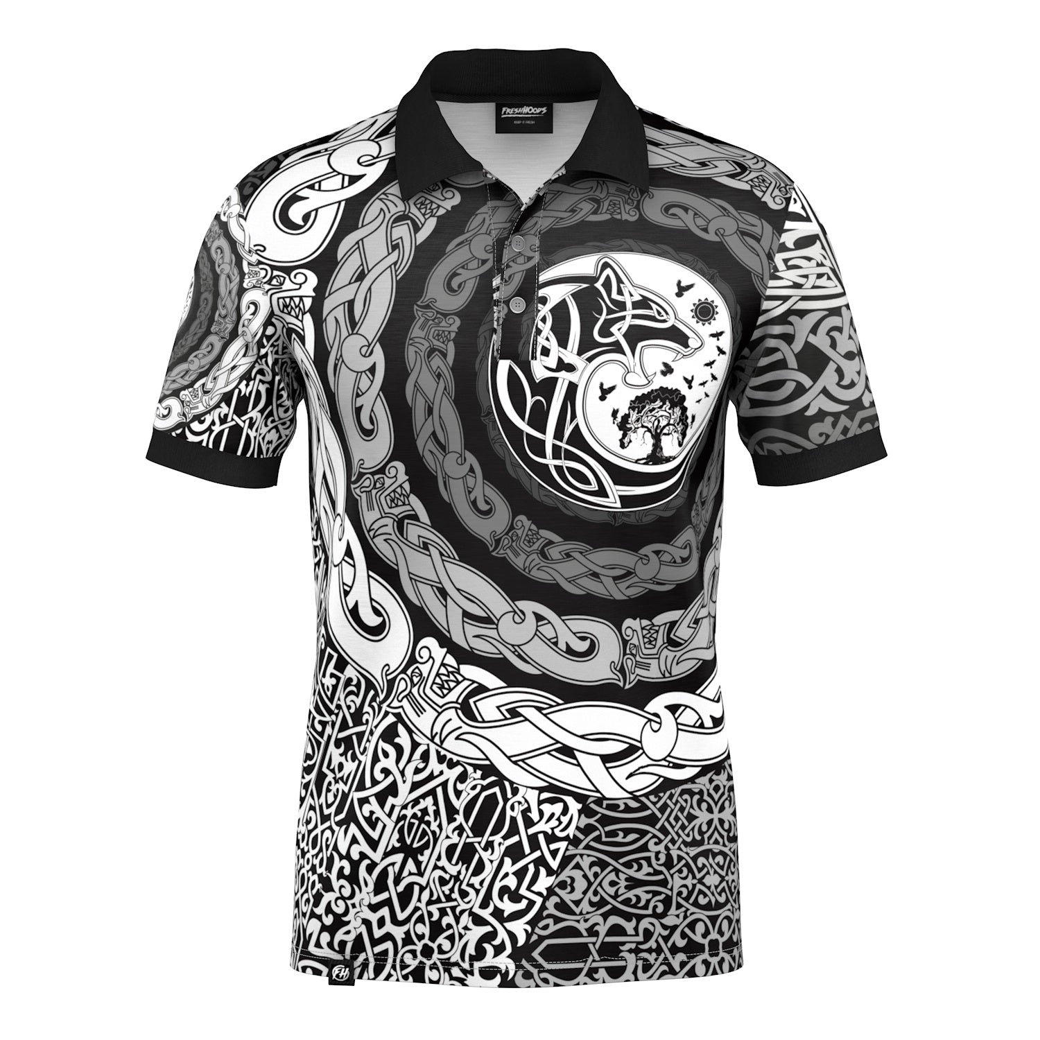 Tribal hotsell polo shirt