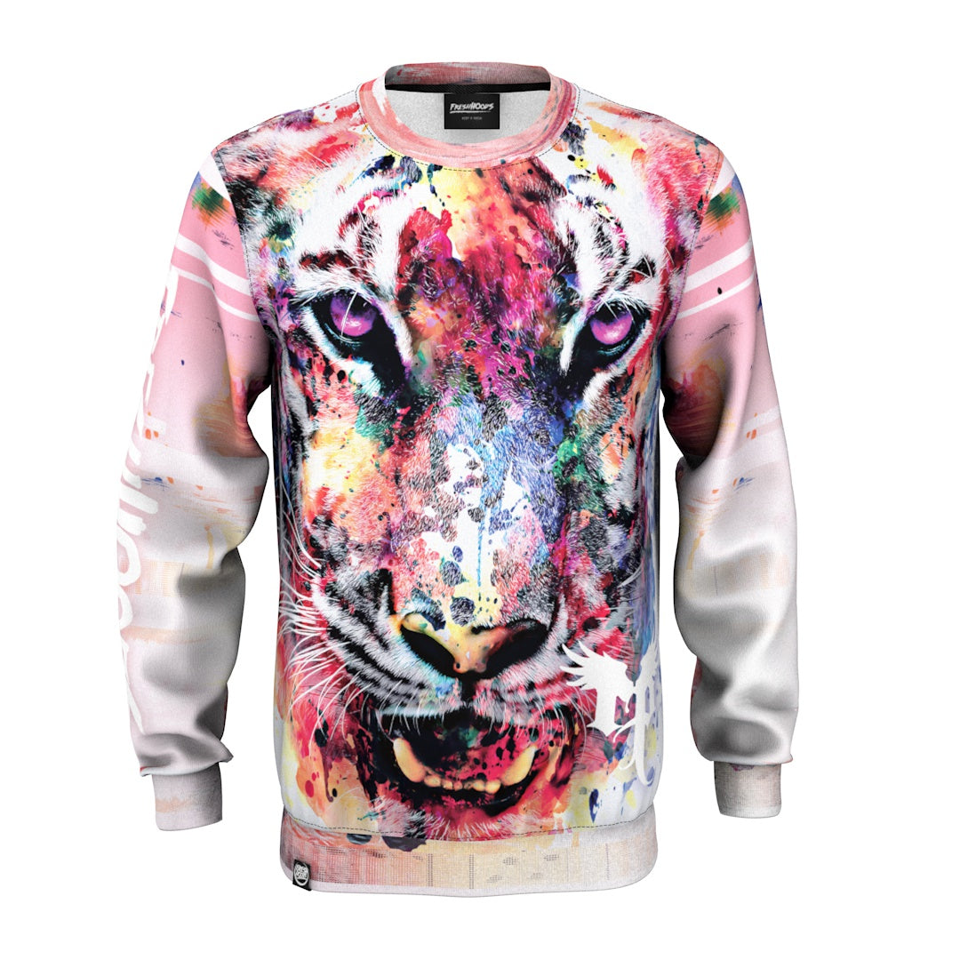 Aquarelle Tiger Sweatshirt