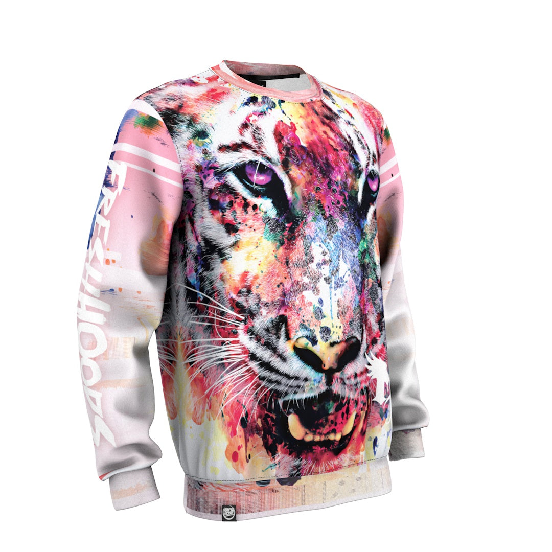 Aquarelle Tiger Sweatshirt