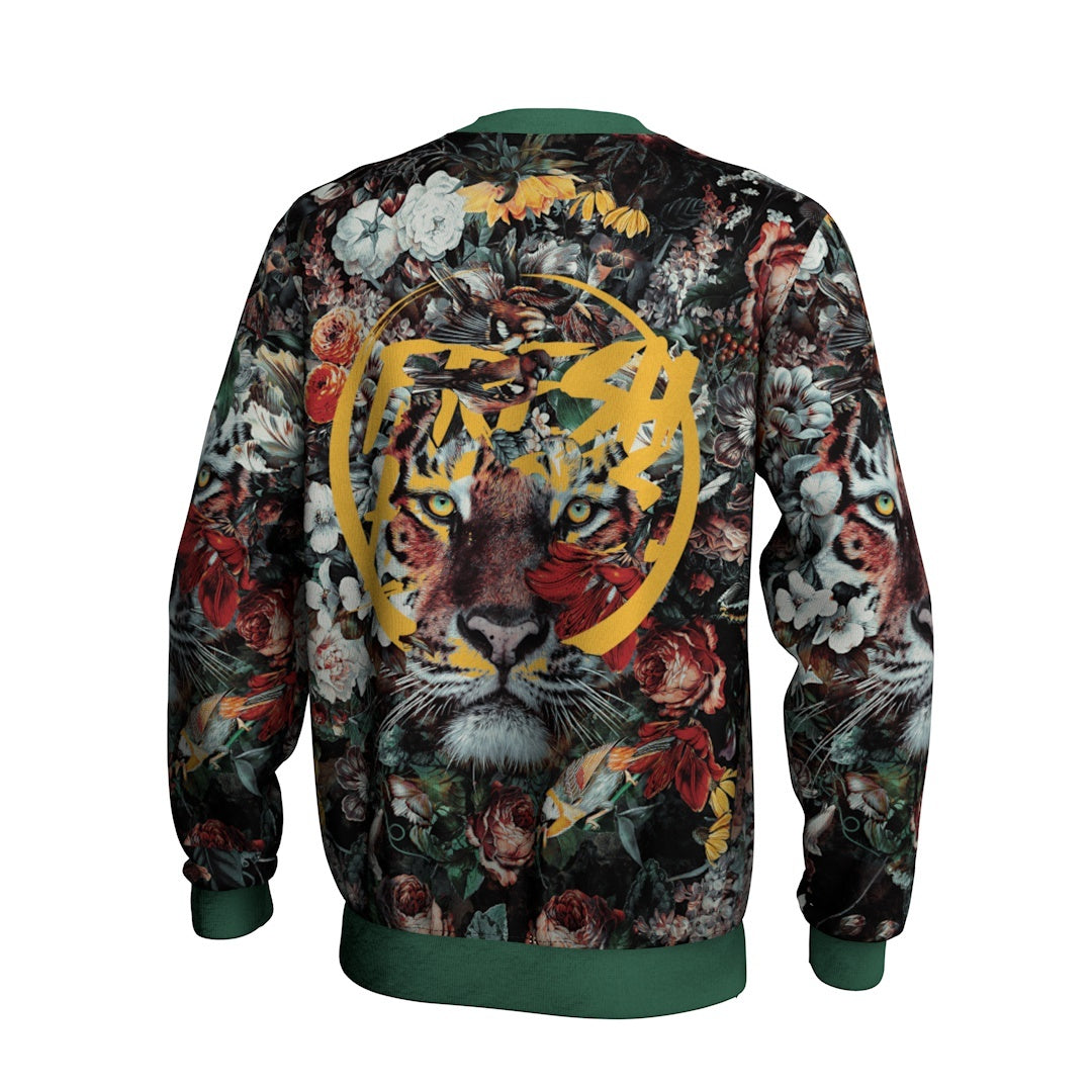 Flower Tiger Sweatshirt