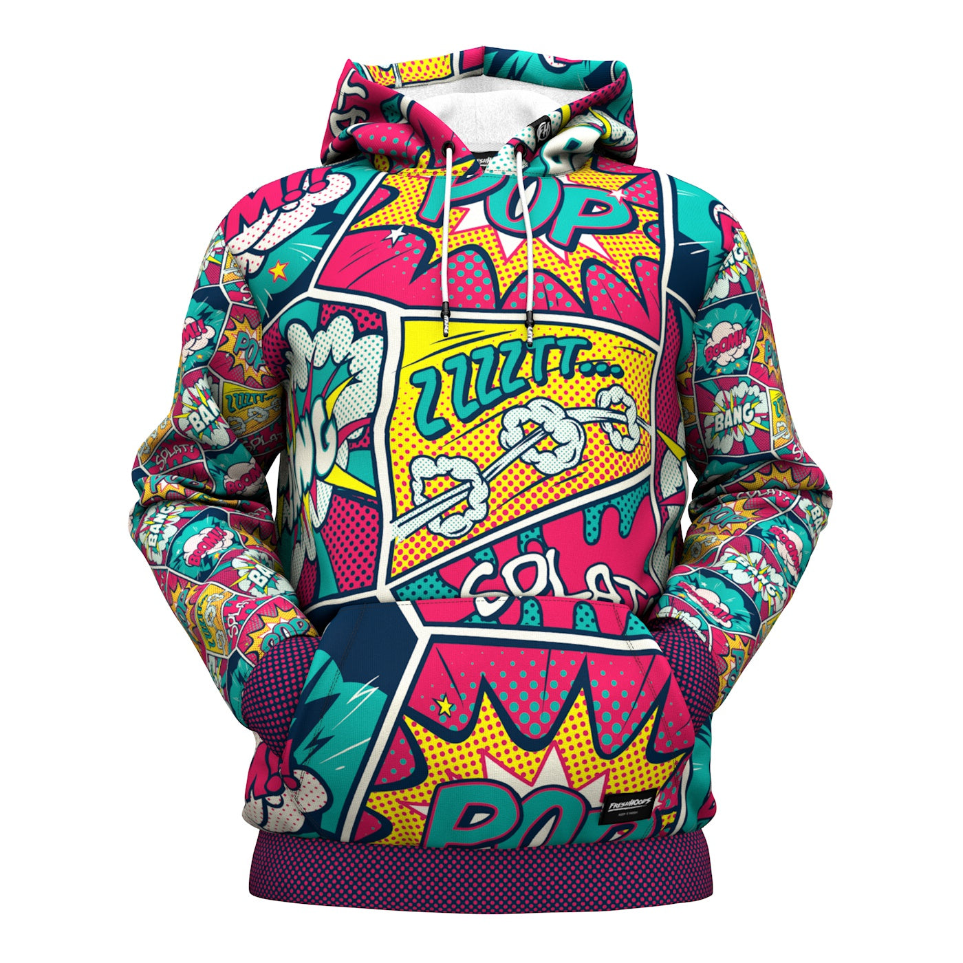 Sweatshirt Fresh Hoods By Britto Splat Hoodie