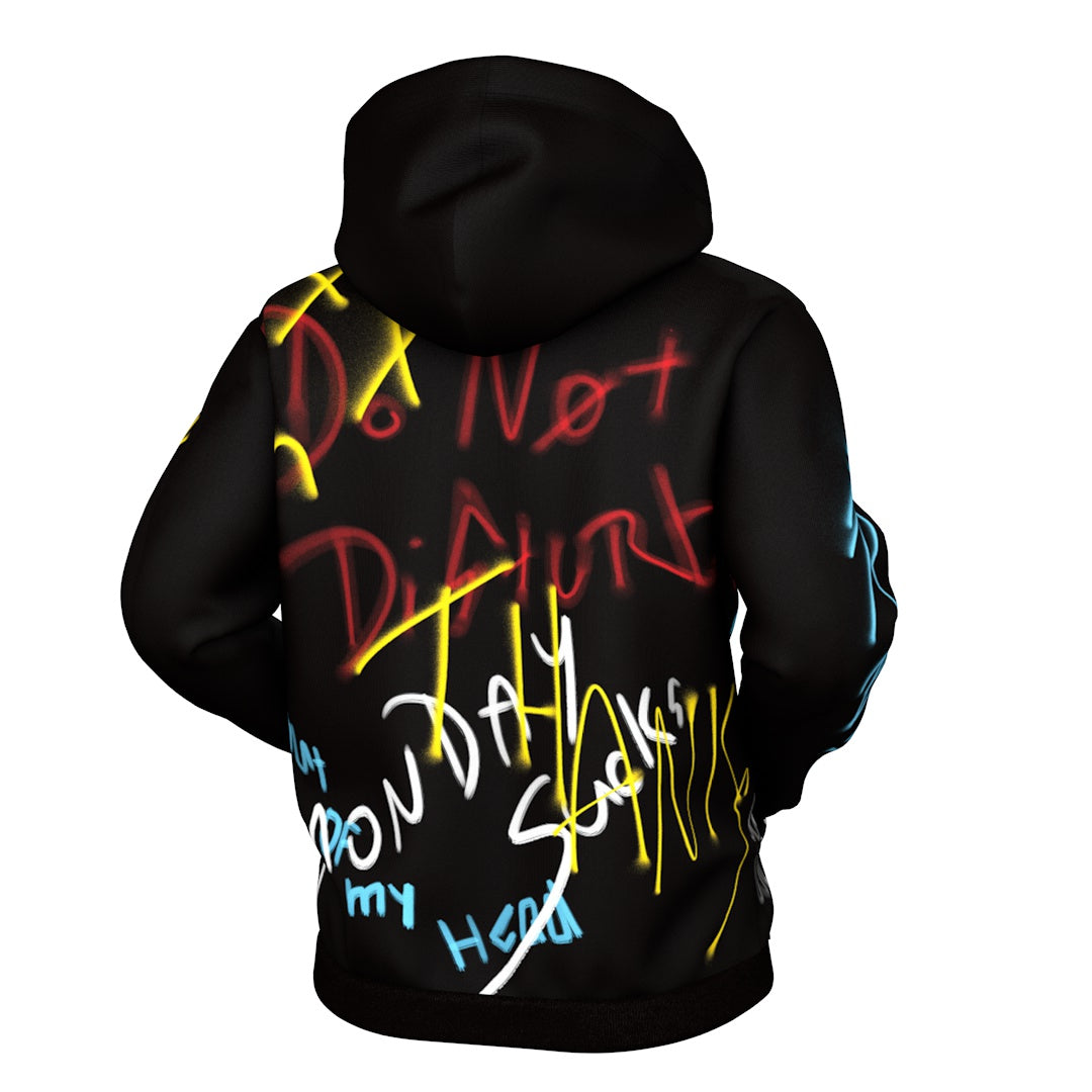 Mndy Scks Zip Up Hoodie