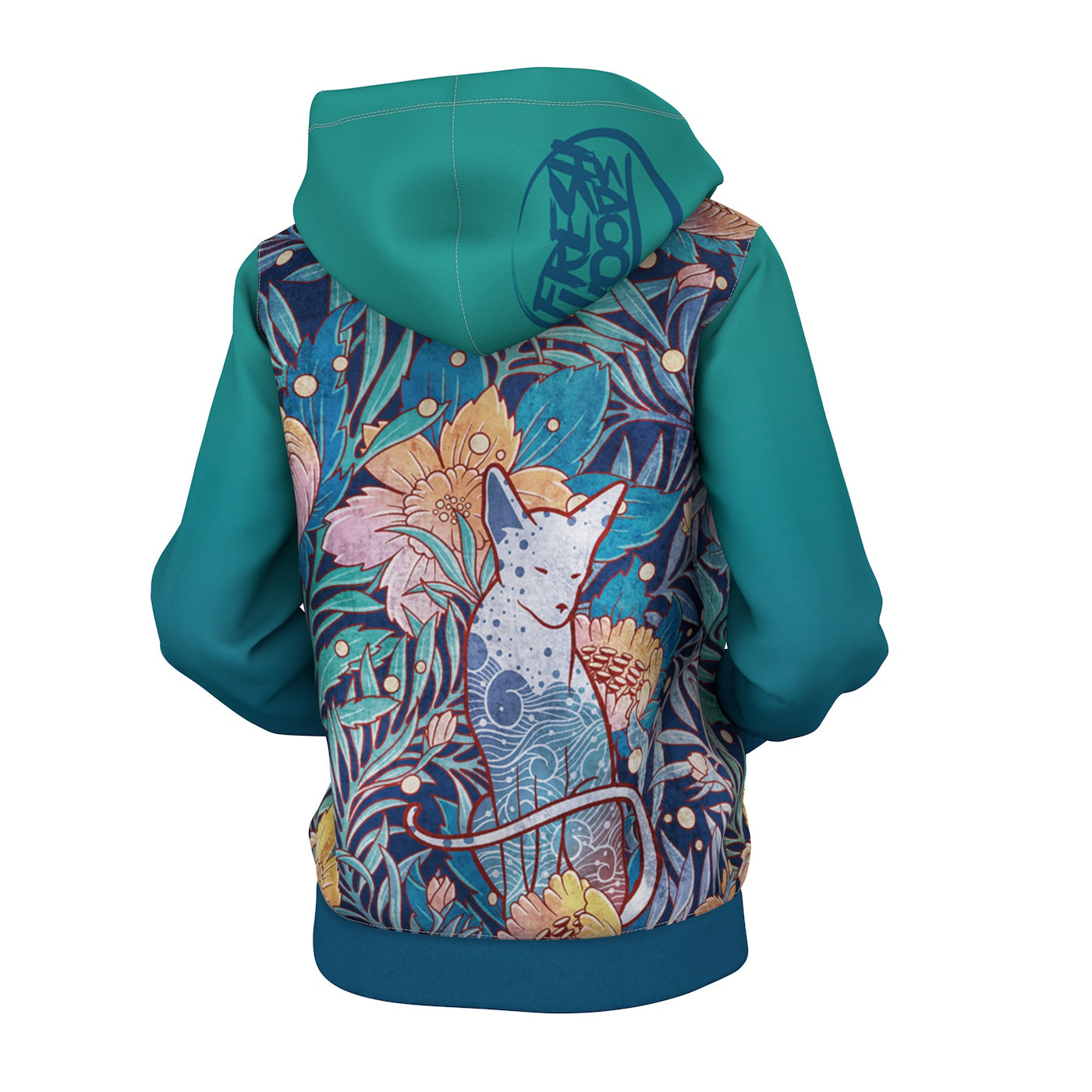 Sphynx Women Zip Up Hoodie