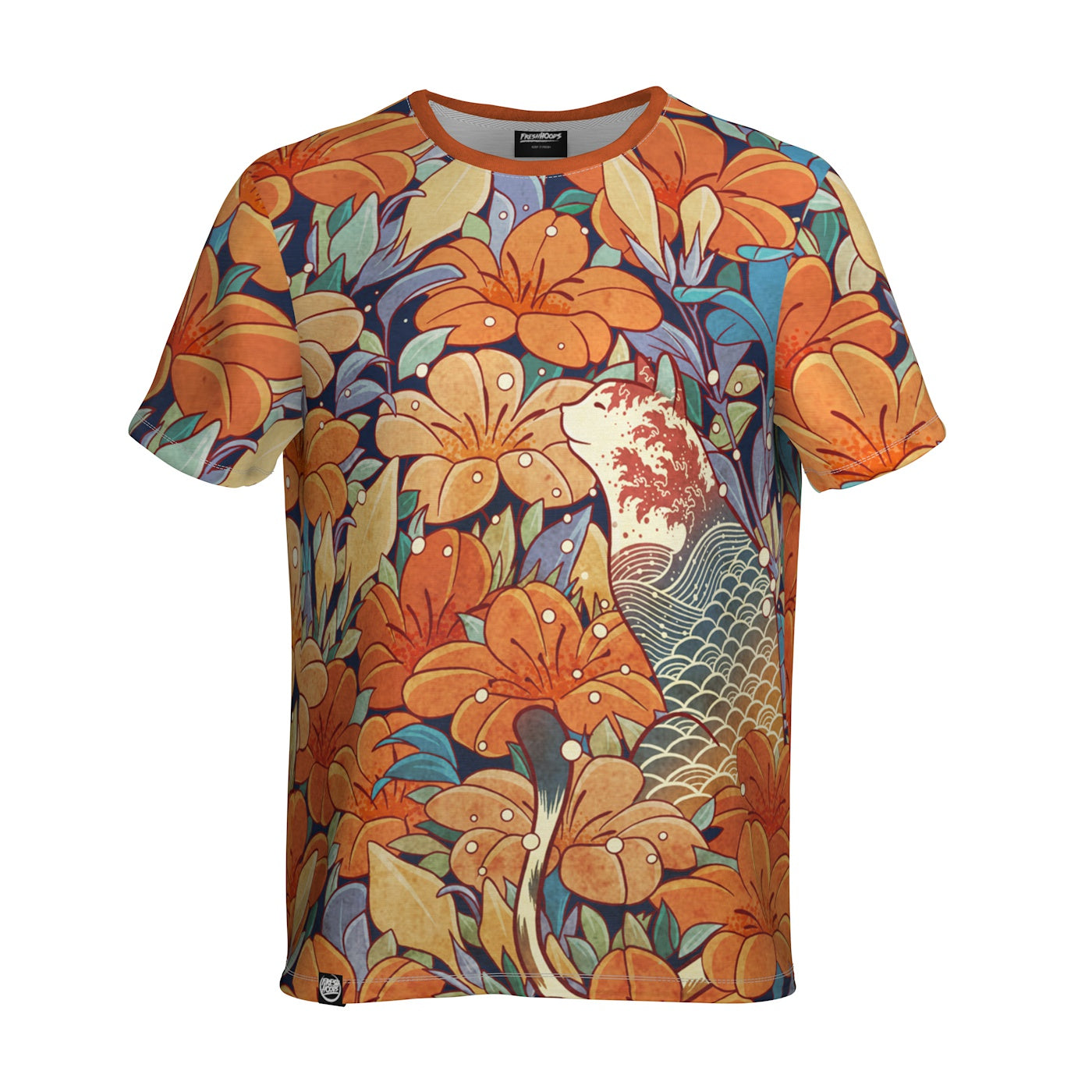 Neko Flowers T-Shirt