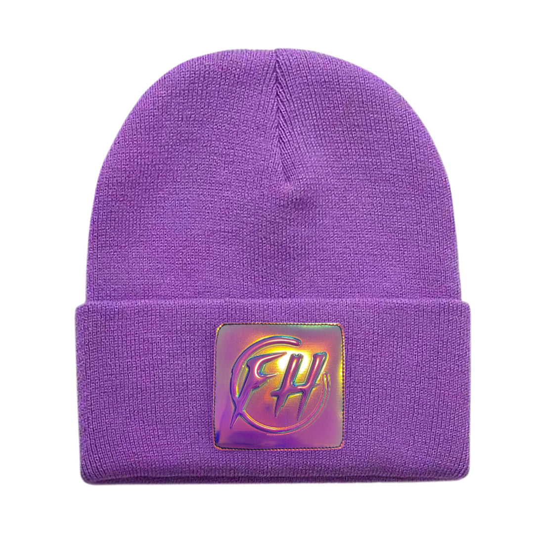 Holographic FH Cuffed Beanie