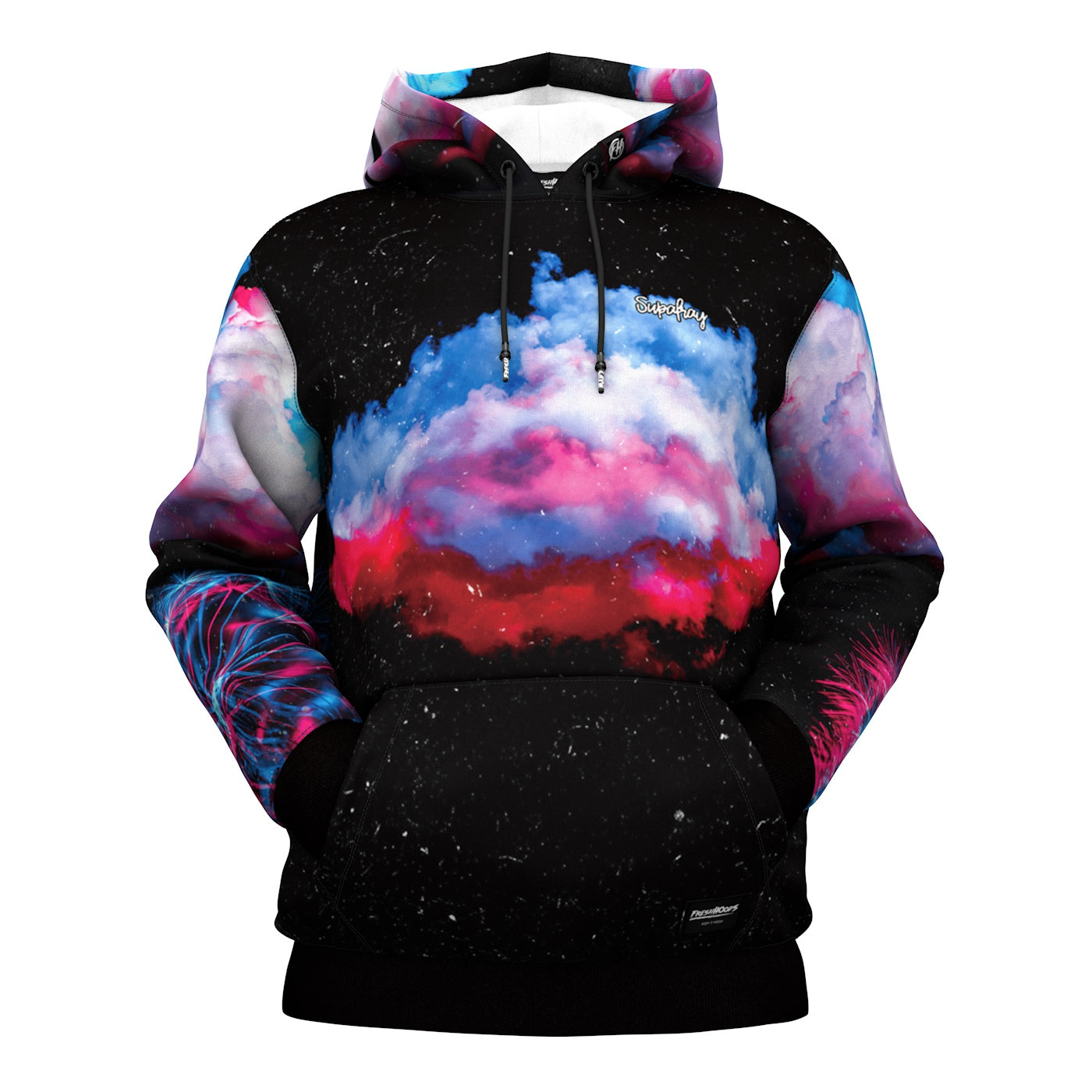 Fresh Hoods Floating in Space Hoodie