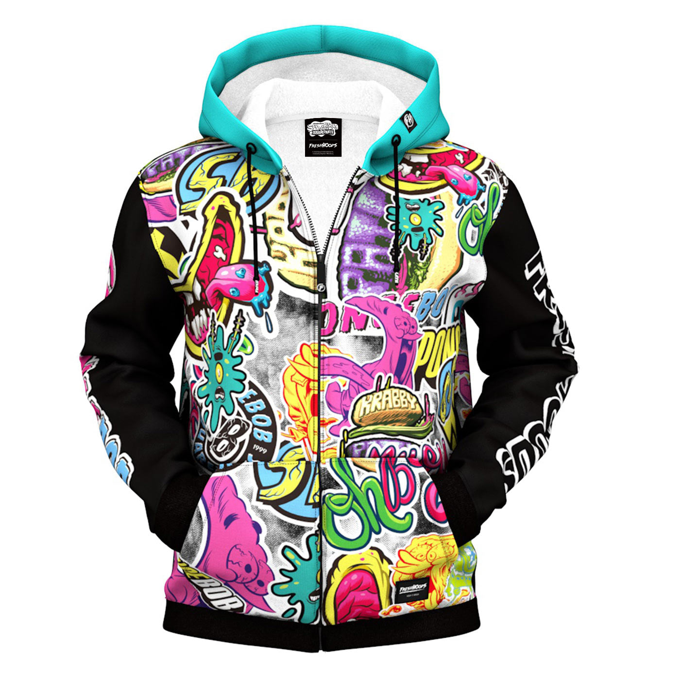 Fresh Hoods Freshhoods x Spongebob Spliced Jersey