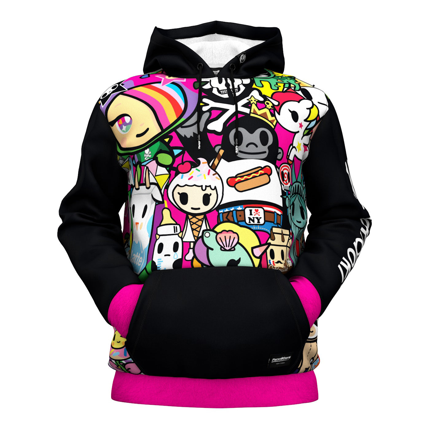 Tokidoki FreshHoods authentic crop hoodie