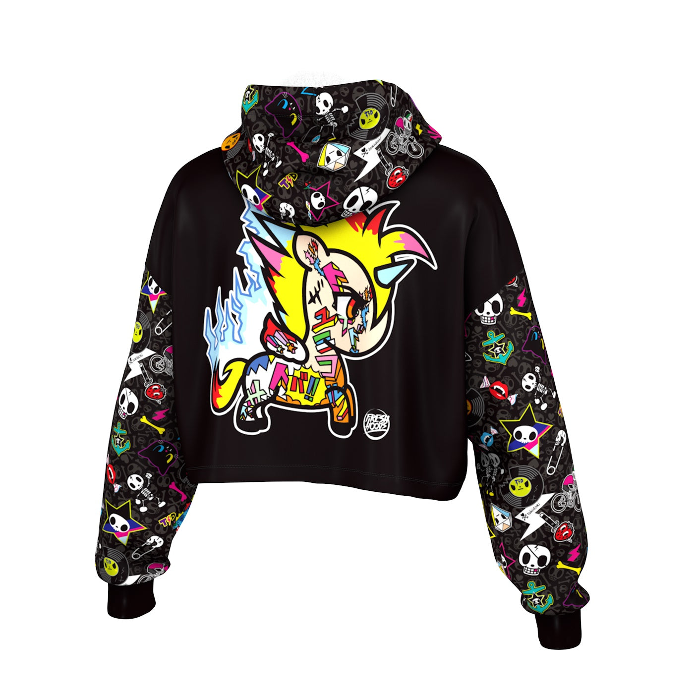 Level Up Cropped Hoodie