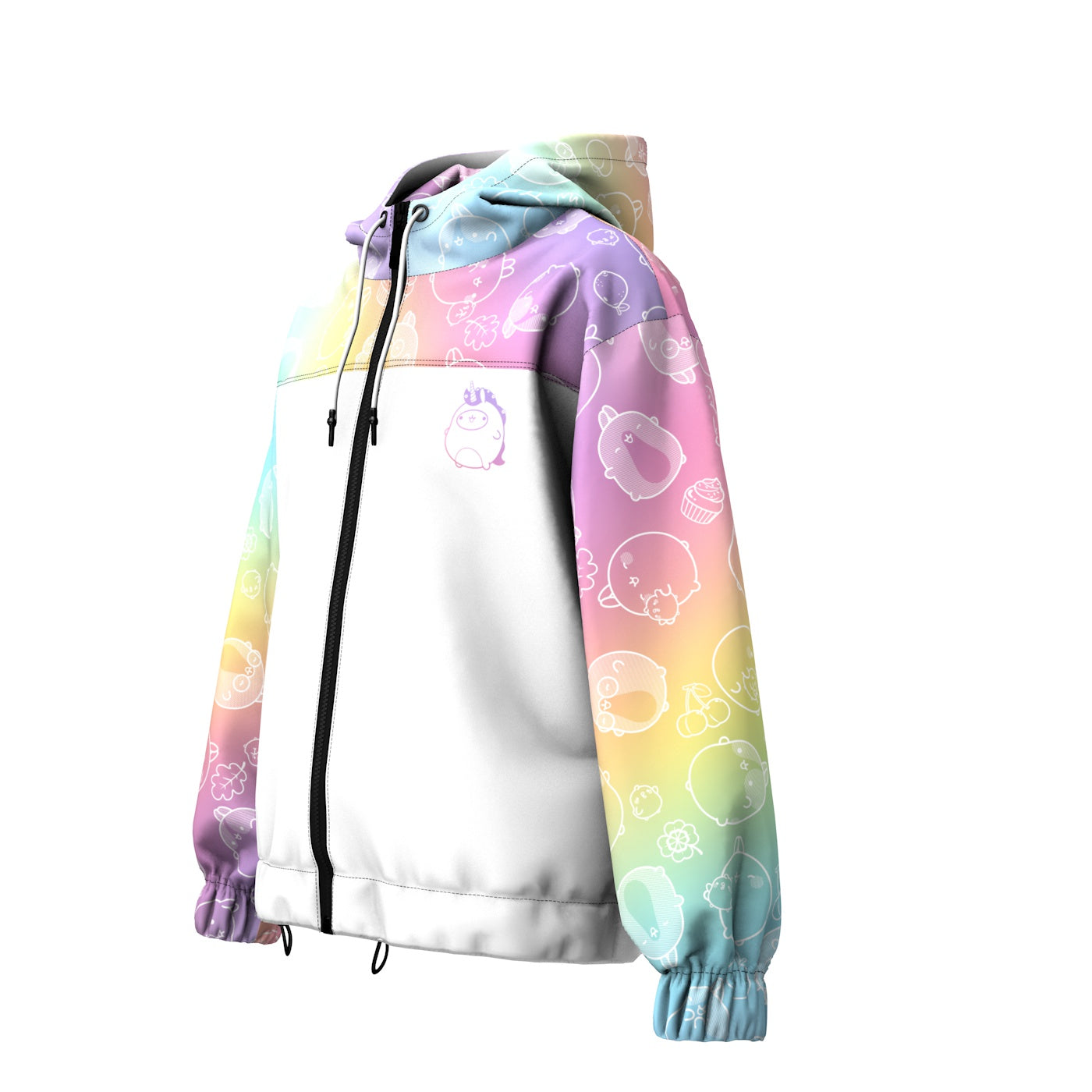 Unicorn Rainbow Windbreaker