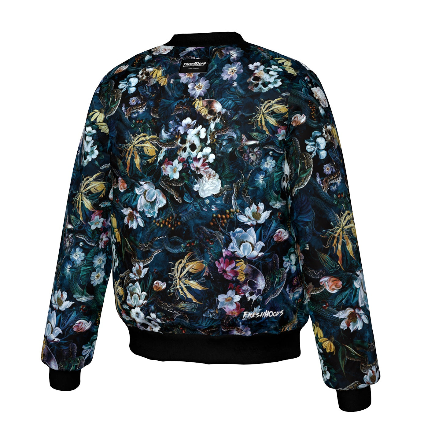 Deserted Garden Bomber Jacket