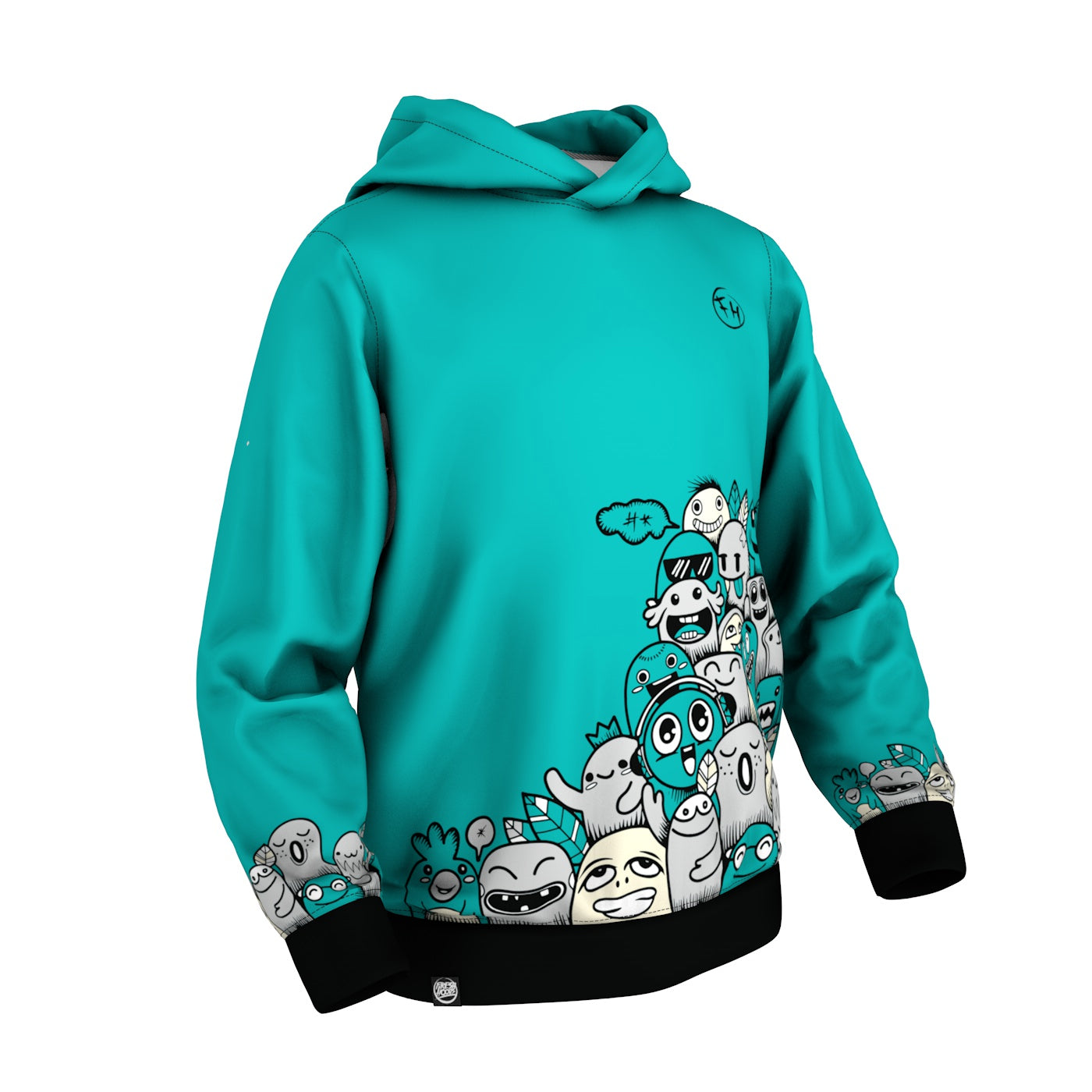 UFO Family Kids Hoodie