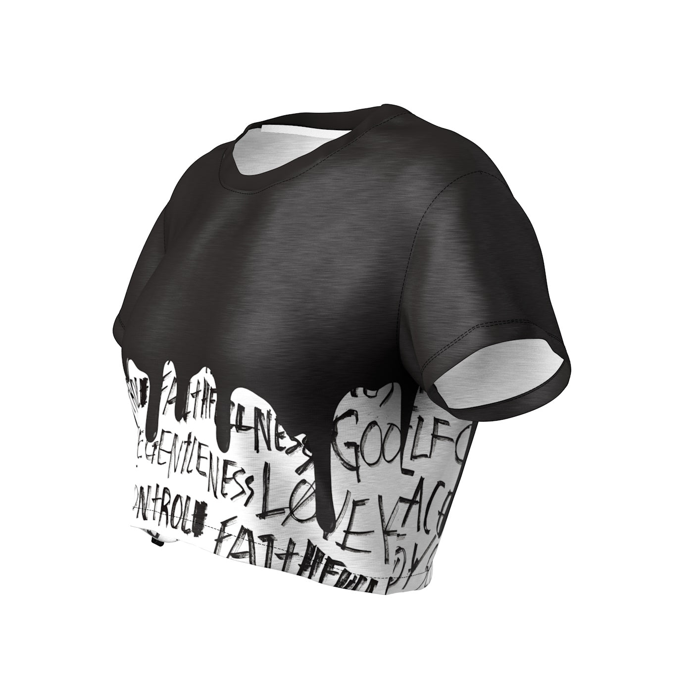 Graffitypo Crop Top