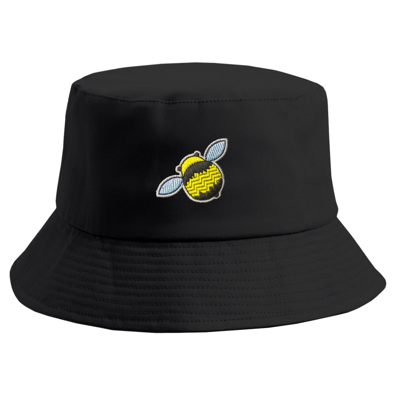 Embroidered Bee Bucket Hat