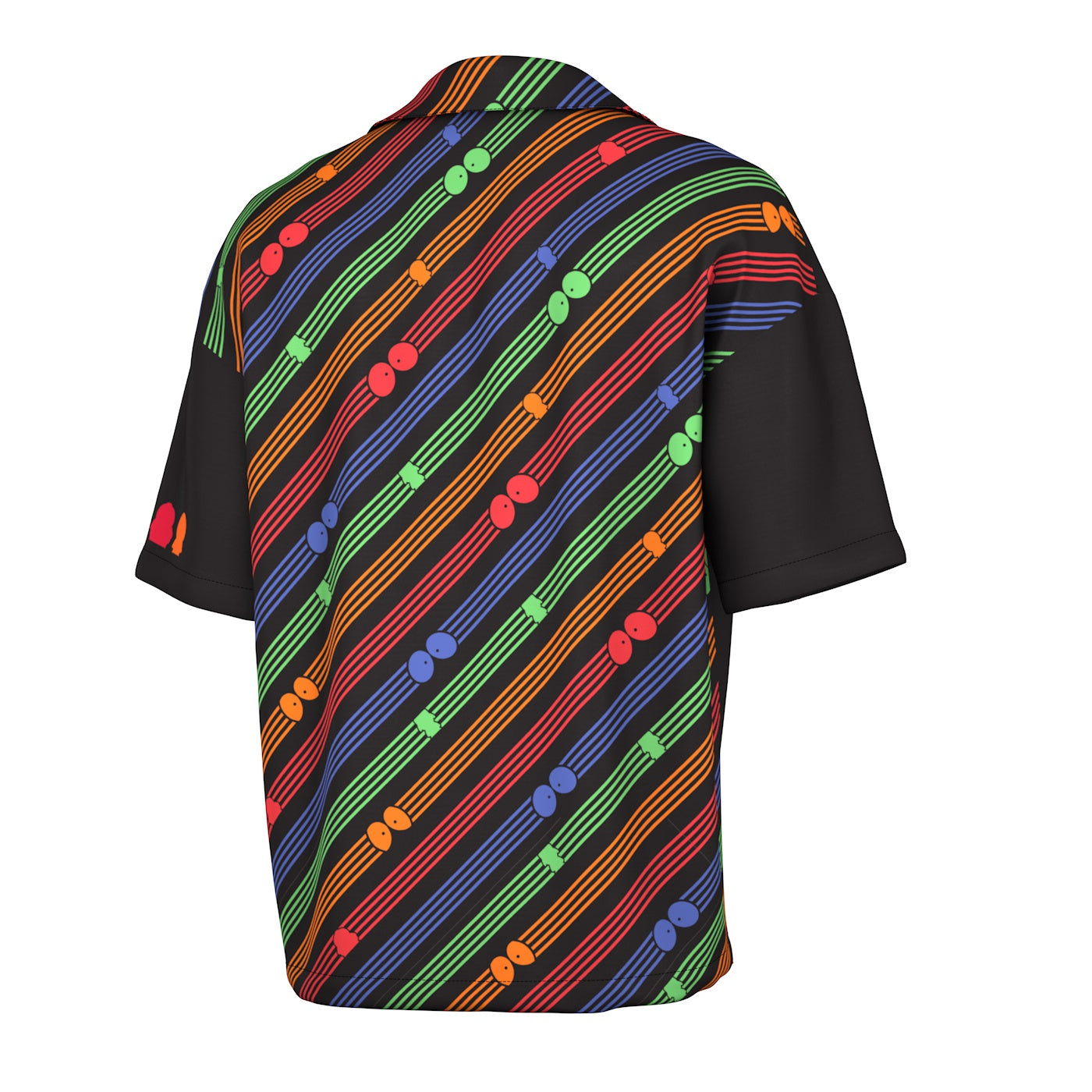 South Park Striped Spectacle Oversized Button Shirt