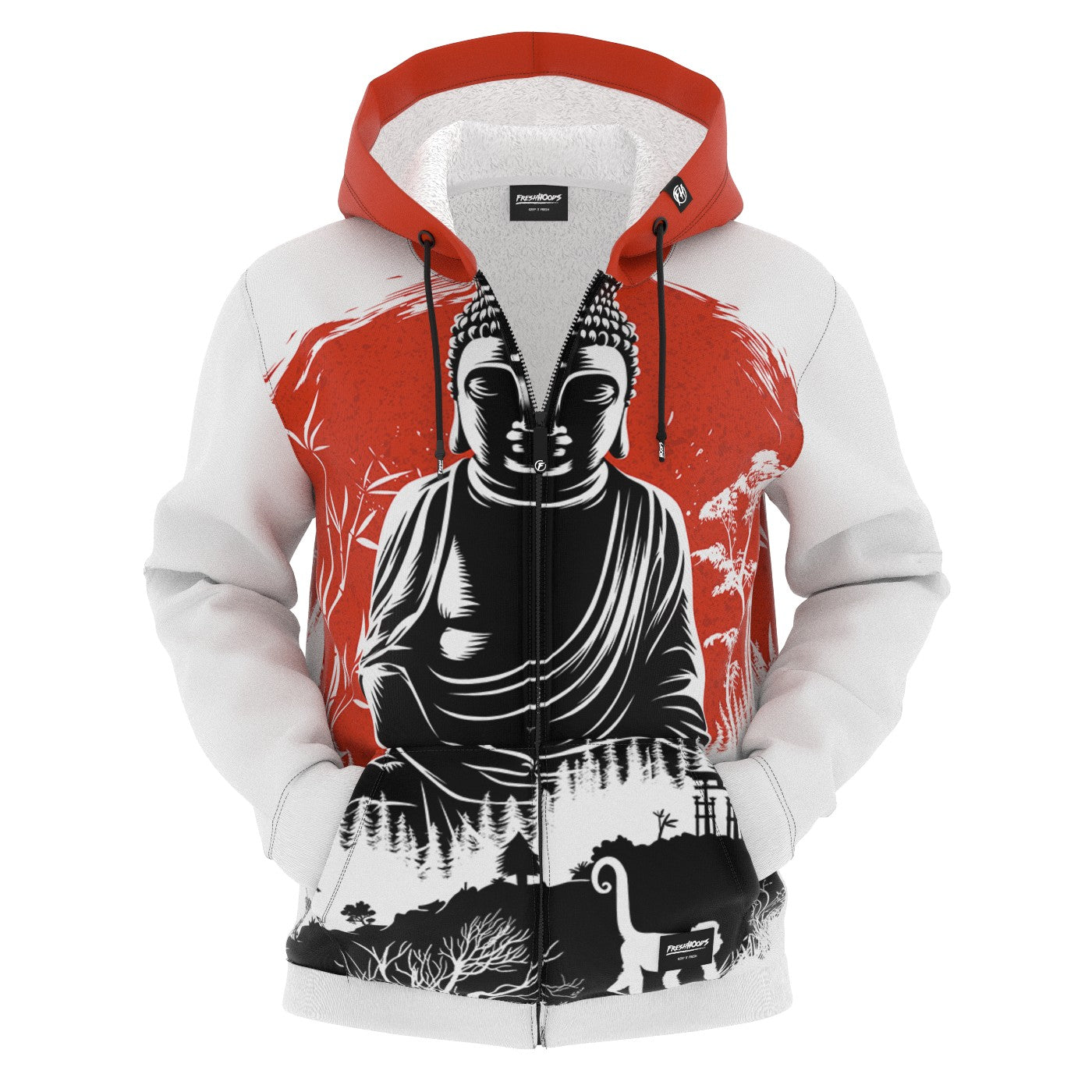 Yoga zip hot sale up hoodie