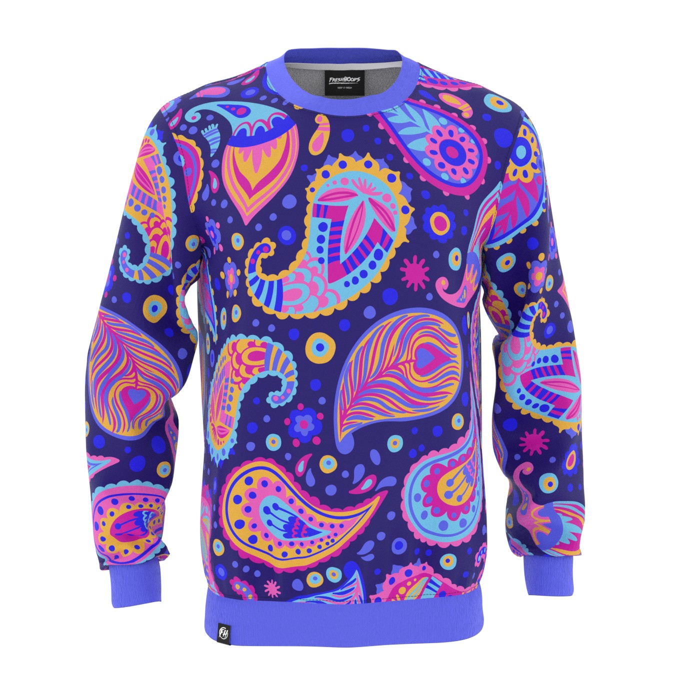 Paisley sweatshirts hot sale