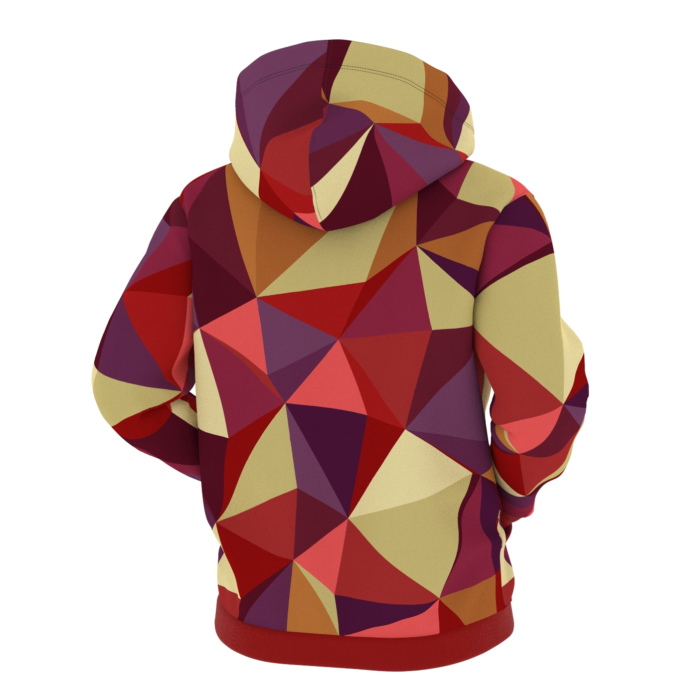 Sunrise Cubes Zip Up Hoodie