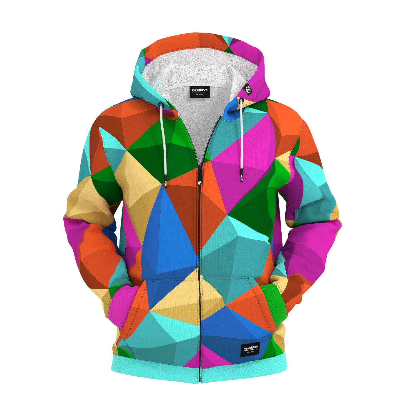 Fresh Hoods Cubes Rainbow Jersey