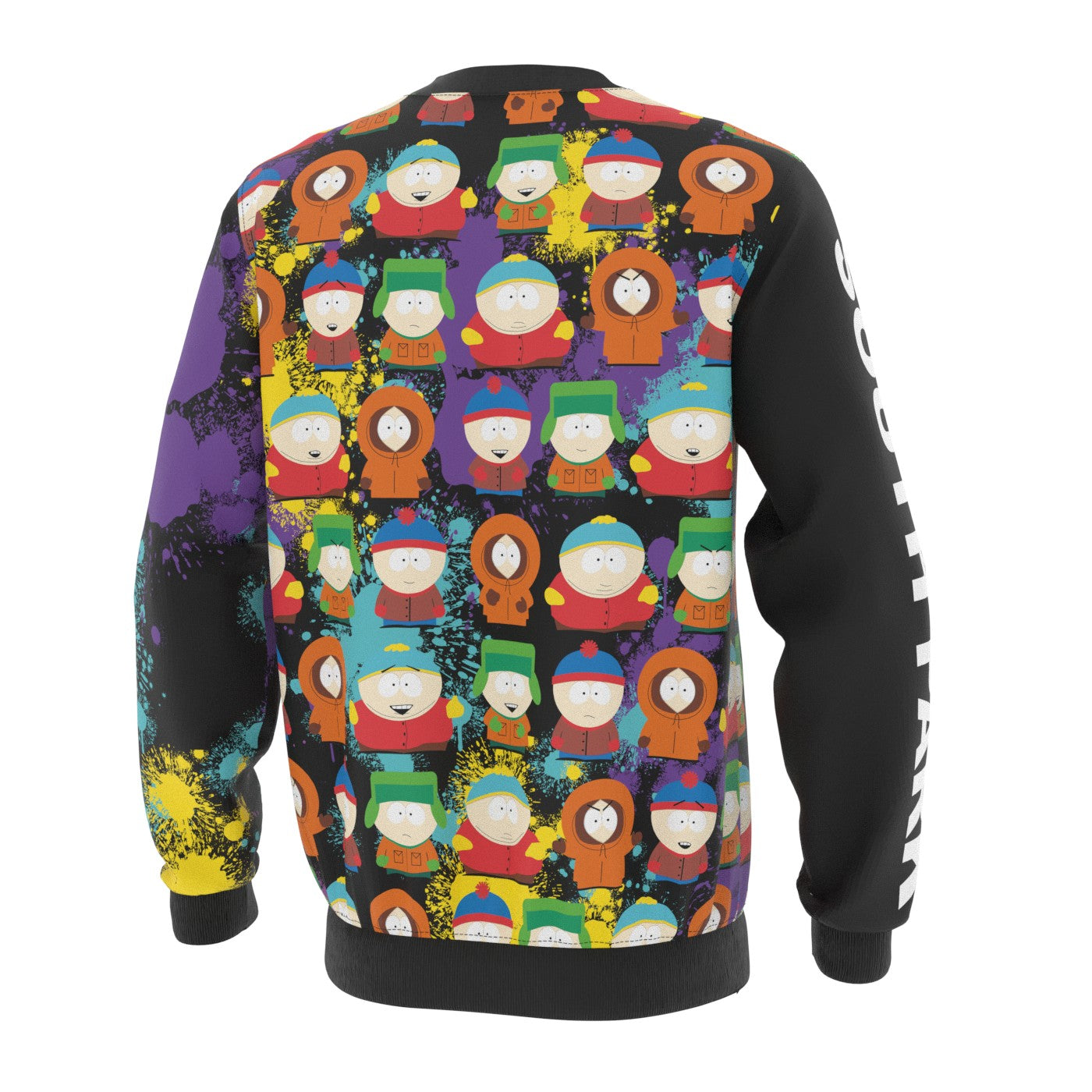 Paint-Splashed Gang Sweatshirt