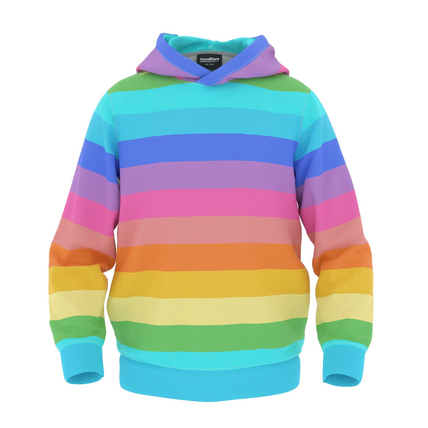 Rainbow kids online hoodie