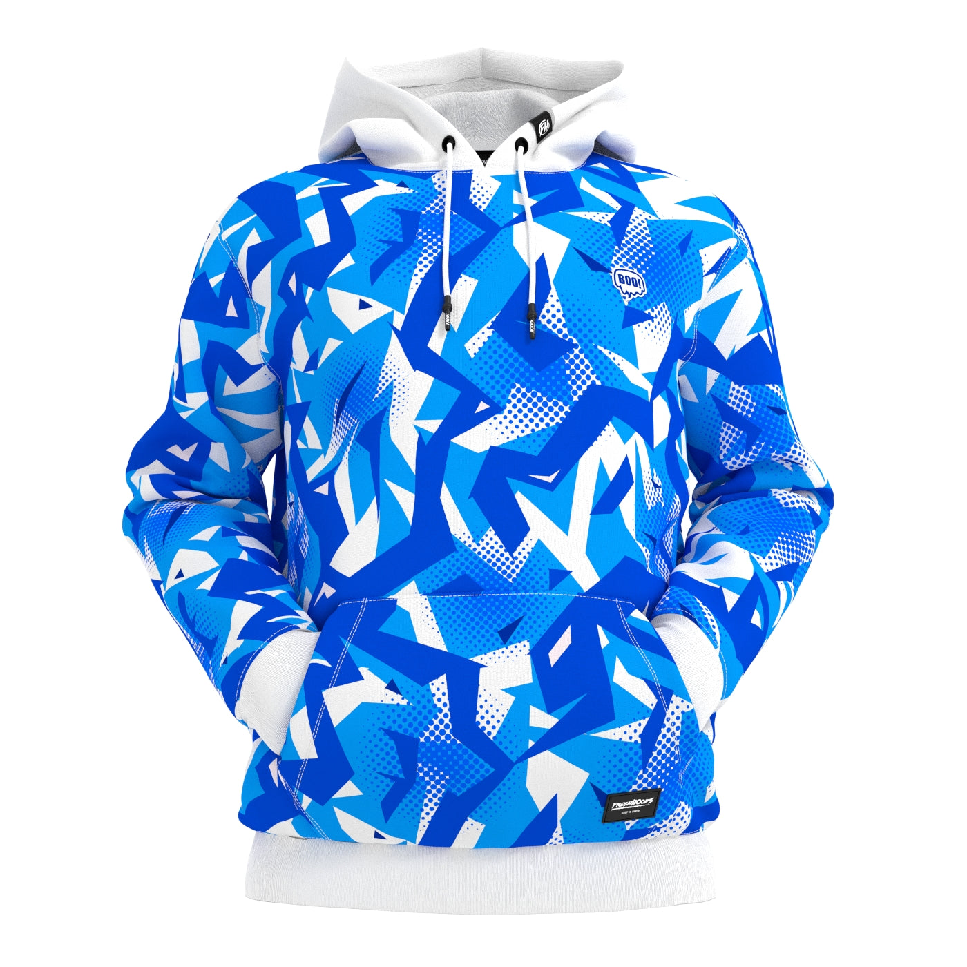 Nike blue camo sales sweatshirt