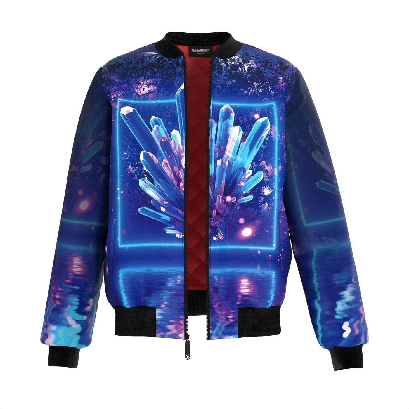 Bomber jacket clearance neon