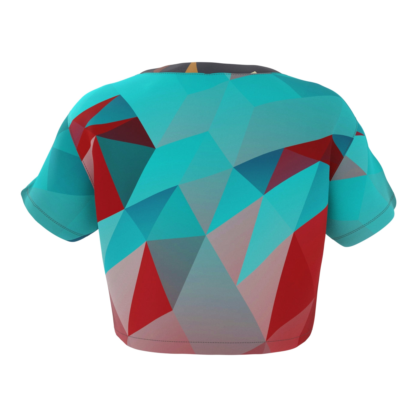 Cubes Mars Crop Top