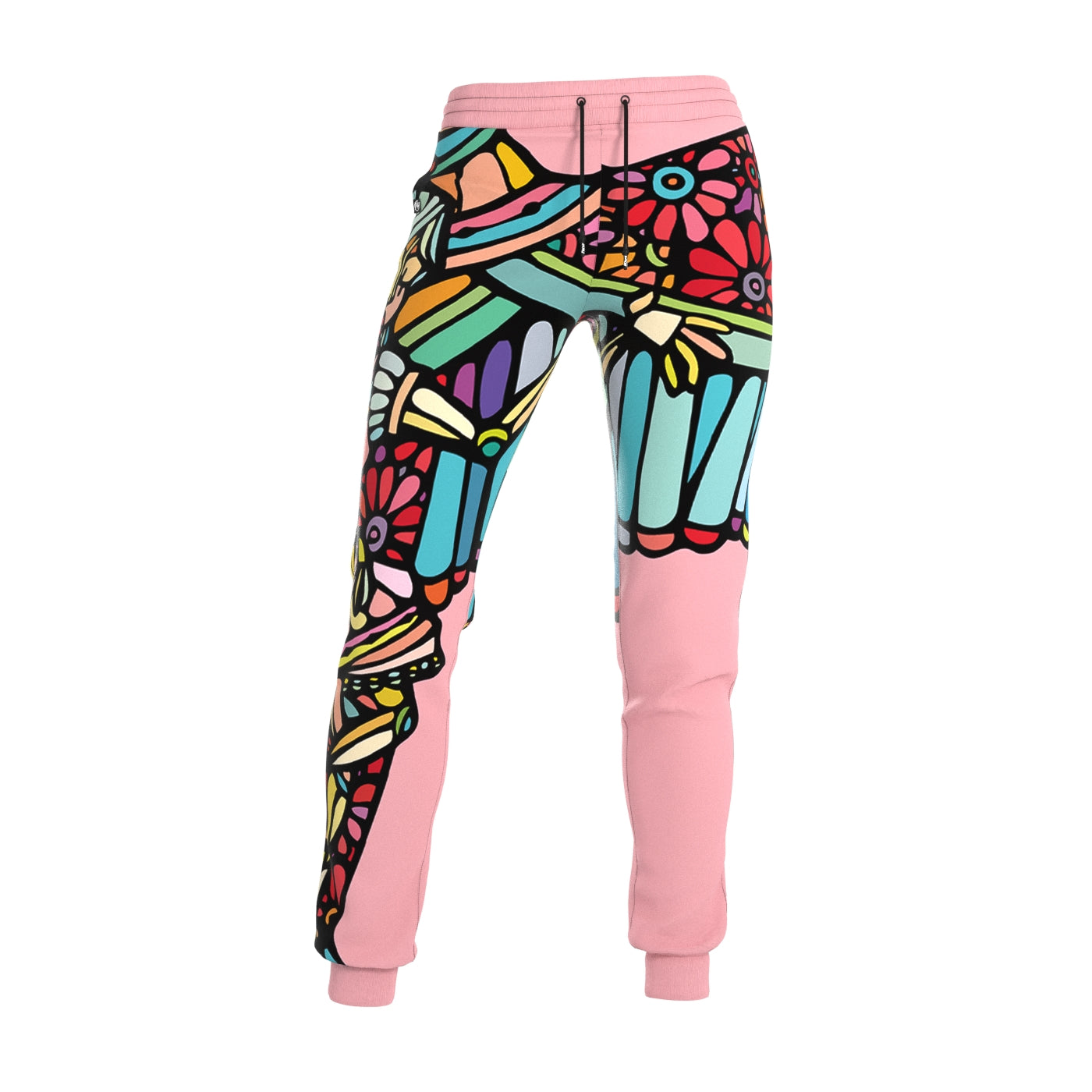 Sweatpants with flowers hot sale