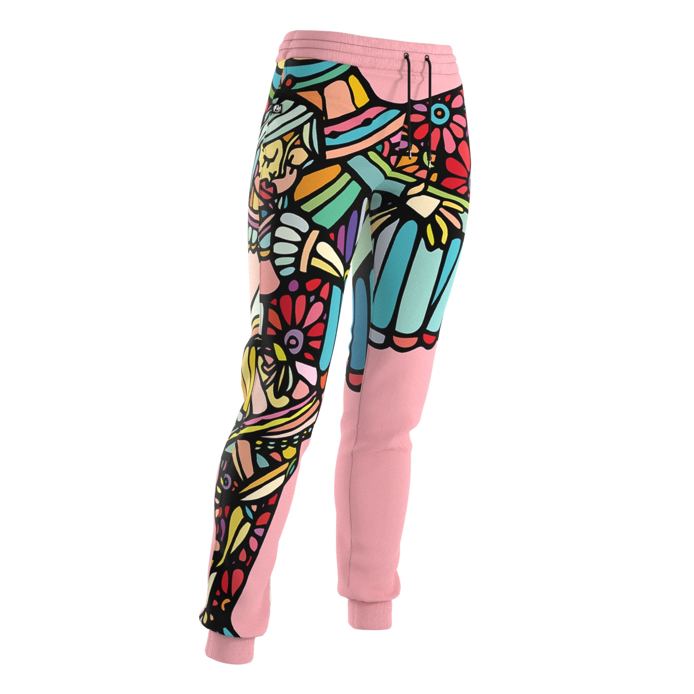 Swan Flowers Women Sweatpants