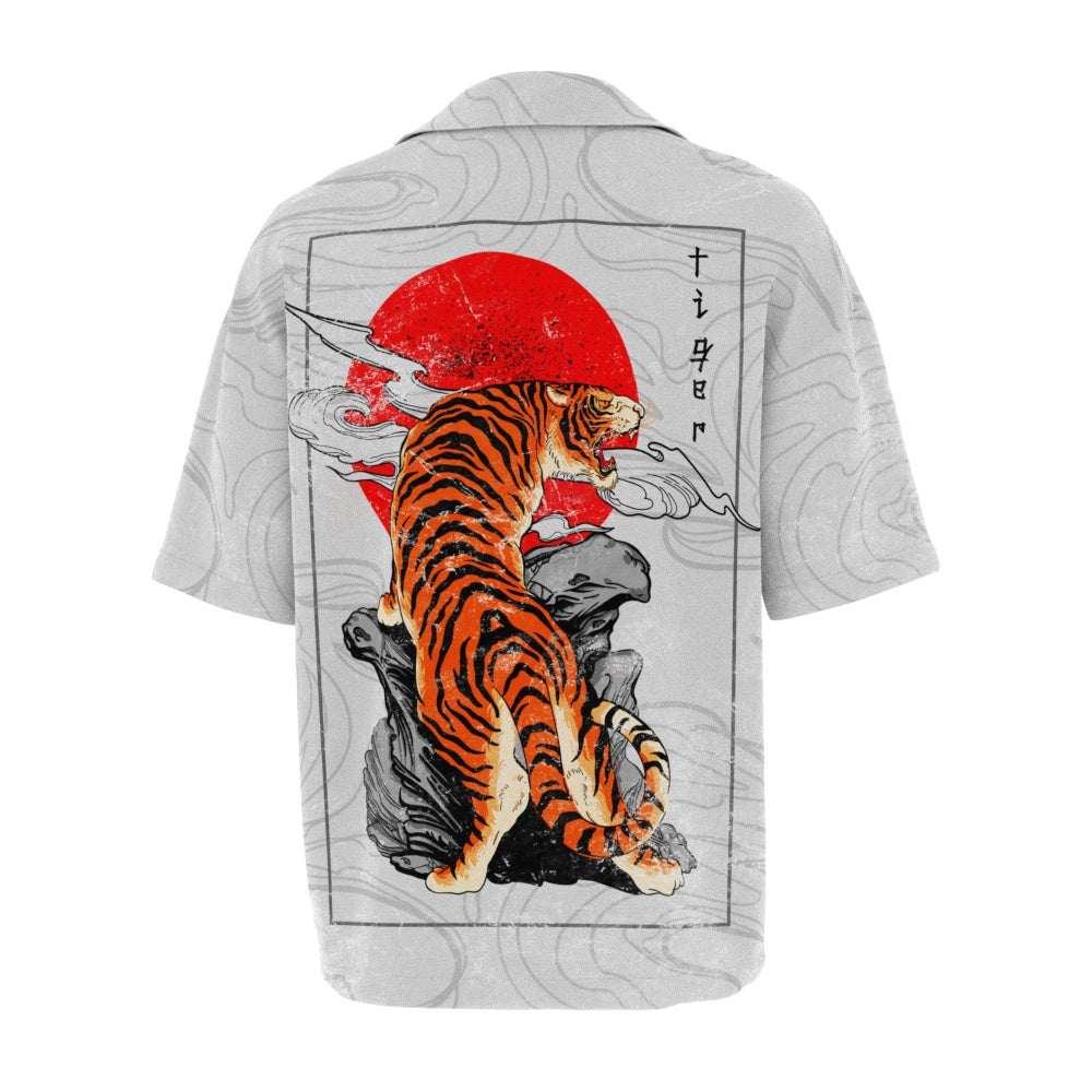 Tiger Era Oversized Button Shirt
