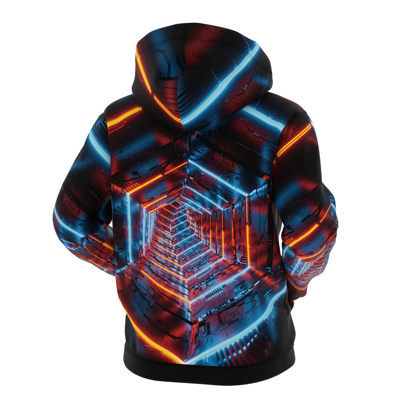 Cosmic Hexagon Zip Up Hoodie