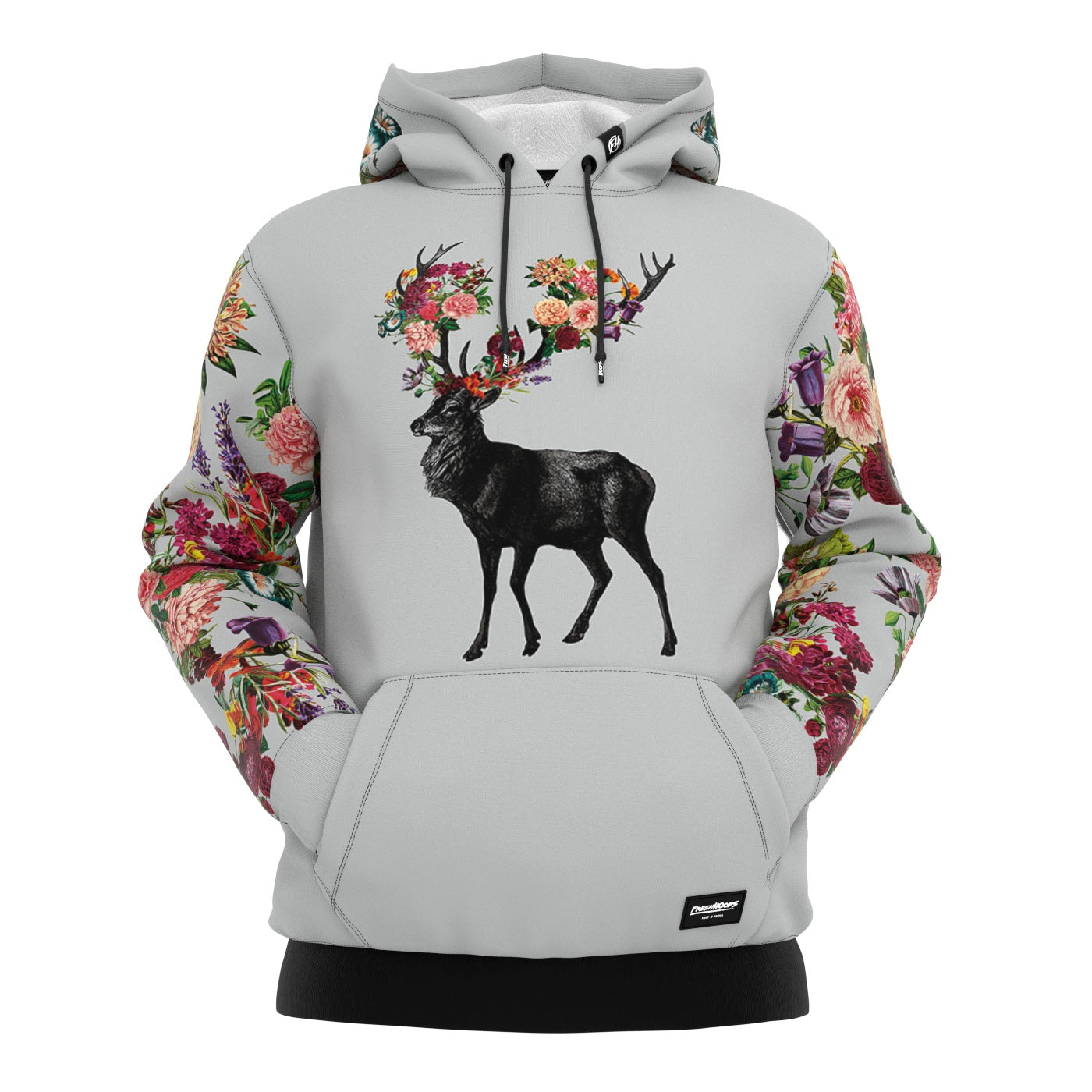 3d deer hoodie best sale