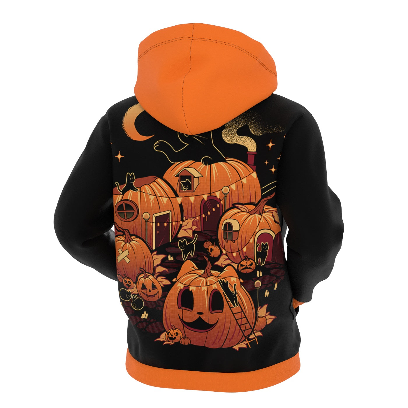 Pumpkin House Zip Up Hoodie