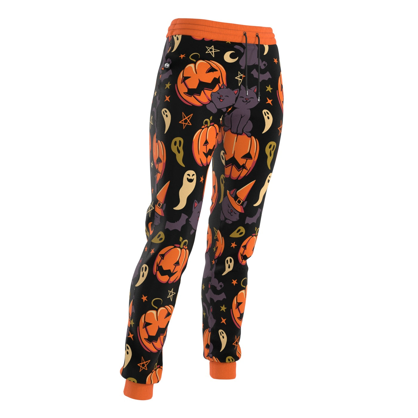 Pumpkin Field Cat Women Sweatpants