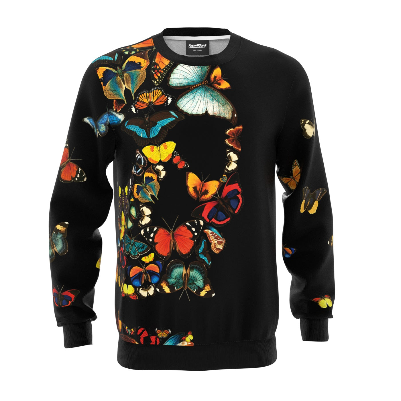 Sweatshirt hot sale with butterfly